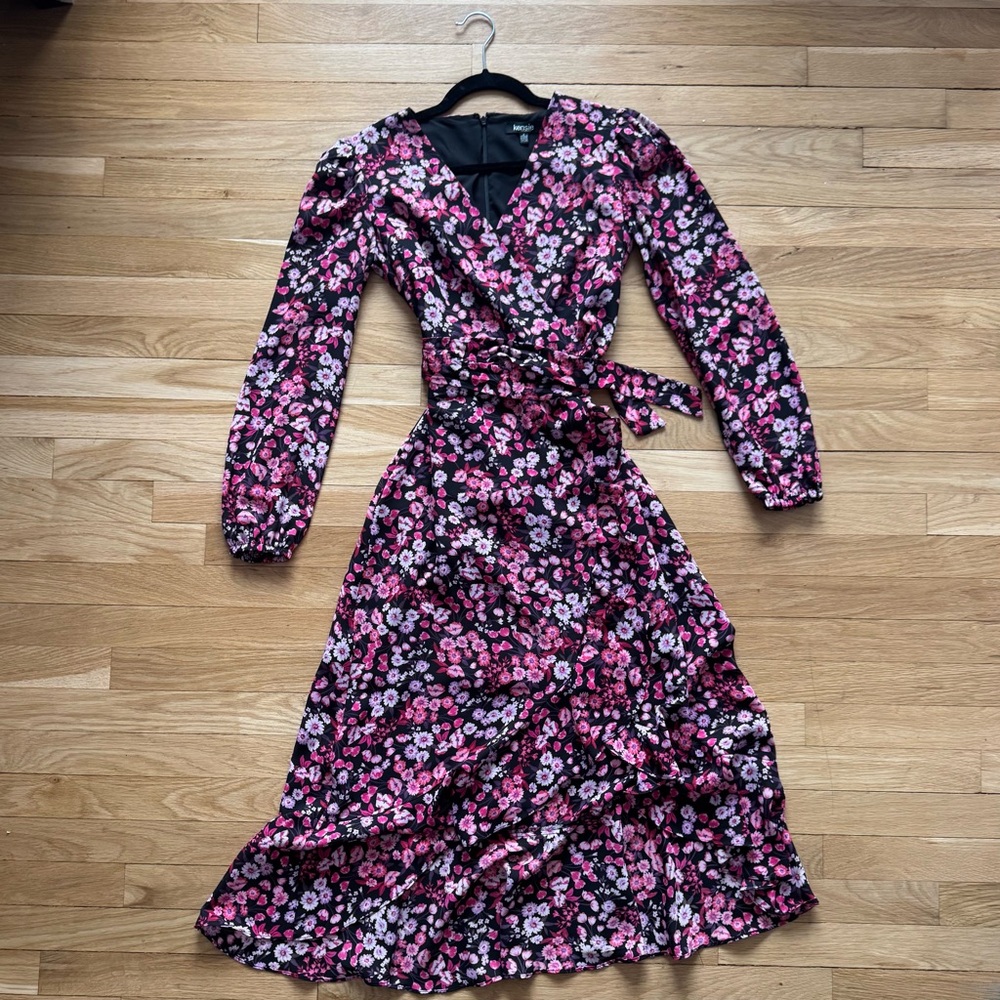 Kensie Pink Midi Dress